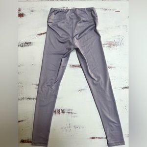 90 Degrees by Reflex girls size small (⅞) light purple athletic leggings.